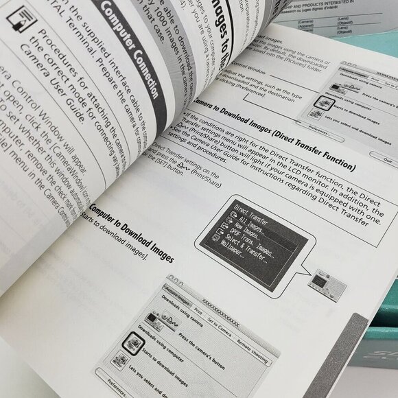 Canon PowerShot SD550 Digital Elph CB-2LU Charger Manuals, Box, Disc *No Camera* - Picture 9 of 12